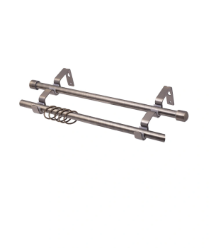 Карниз кованый d16мм 2-рядный гладкий Опти золото антик 3,0 Легранд в т/у *1