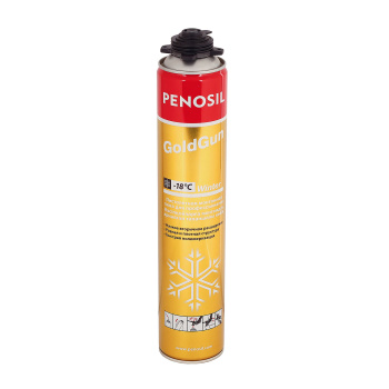 Пена монтажная профессиональная 875 мл Penosil Gold Gun 65 Winter, зимняя