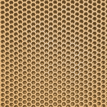 Коврик грязезащитный ЭВА TUP, 68х48 см, соты, бежевый