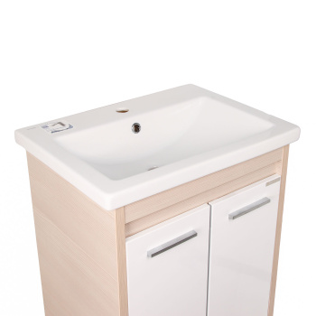 Тумба /Corozo/ "Модена 60" лайн (выписывать раковину COMO 60/GRAND 60/STRIM 60 (Cersanit)  *1/4