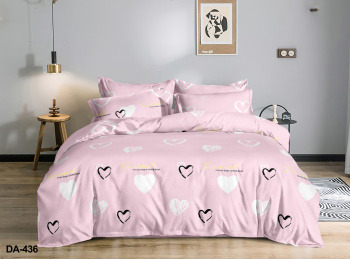 Постельное белье 1,5сп бамбук Орхидея DA-436, наволочки 70*70см - 2шт *1