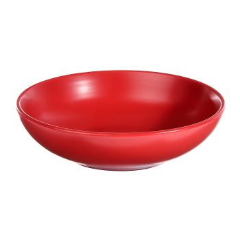 Тарелка керамич. "МФК" "Red" суповая d20см WS2202-SB/R *6/24