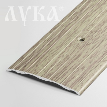 Порог-стык одноуровневый 60х1800 мм Лука ПС 07, дуб беленый