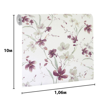 Обои флиз Elysium Виола (бел.) Е203801 1,06*10м  *1/4