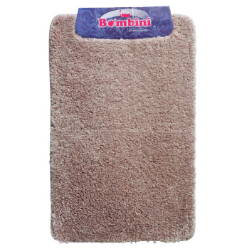 Коврик д/ванной Bombini "Shaggy Soft" (50см х 80см) Пыльная Роза *1/30