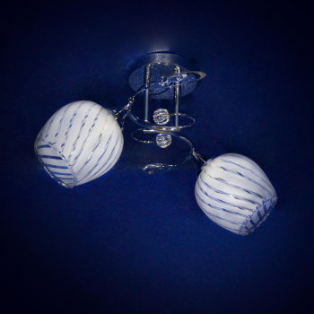 Люстра Verner Lighting А2376/2, 40 Вт, Е27, 2 лампы, золото