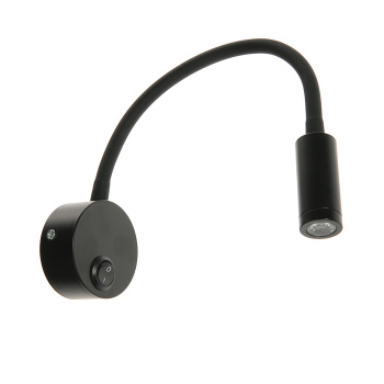 Светильник настенный (спот) B270 BK 3W черный VERNER LIGHTING *1/50