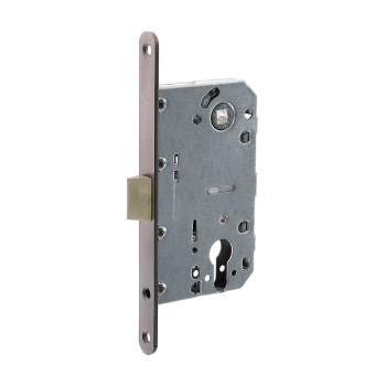 Защелка врезная с фиксацией APECS 5300-P-WC, цвет графит