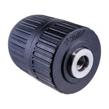 Патрон для дрели 13мм БЗП резьба 3/8" корпус пластик (2907-13-3/8) ЗУБР *1/36