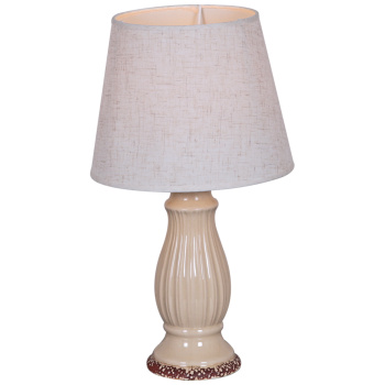 Лампа настольная 02016-0.7-01ZT (керамика+абажур) *1/24