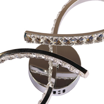 Бра светодиодный 8896/40W 180 мм Chrome VERNER LIGHTING *1/10