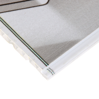 Панель ПВХ 2700х250 мм КронаПласт UNIQUE, 3D кода белая, 0.675 м²