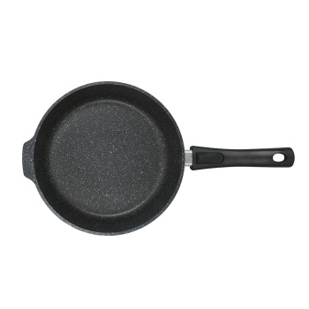 Сковорода алюмин. антипригарная "Kukmara" "Granit" black d24см Съемн.руч. сггч242а *1/4