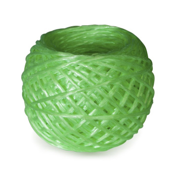 Шпагат полипропиленовый   50м Зеленый лин.плотн.1000Текс, намотка-"клубок"HRP050G"Komfi" *1/60