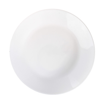 Тарелка стекло "ЛИЛИ" белый 25см обеденная Q8714 (Luminarc) *12