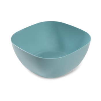 яяяСалатник пластм. "Смарт" 3л 217х217мм Бирюзовый С422БИР ("Мартика") *1/20