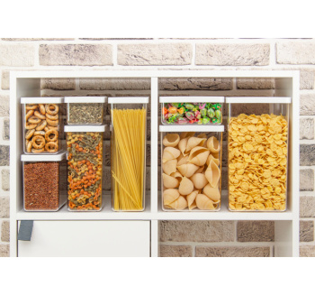 Банка для продуктов пластм. "Степ" 1,7л 160х100x140мм М1297 ("М-Пластика") *1/10