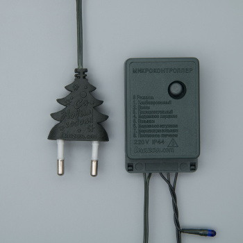 Гирлянда «Нить» Luazon Lighting, 3.5 м, 8 режимов, мульти, 50 LED, IP20, 220 В Гирлянда «Нить» Luazon Lighting, 3.5 м, 8 режимов, мульти, 50 LED, IP20, 220 В