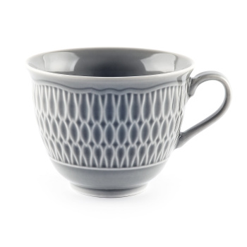 Чашка фарфор.чайная "Sofia" 250мл "cерая глазурь" 0884420 LB01 "Ćmielów" (Польша) *1/6