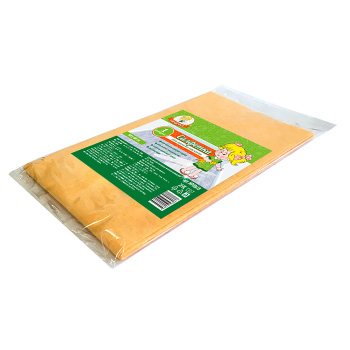 Салфетка д/уборки д/пола вискоза ОРАНЖ. 50х60см "Умничка" MPU0618 ("МультиПласт") *1/30