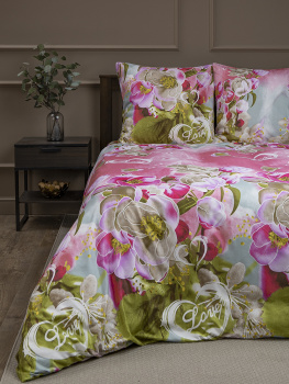 Постельное белье евро макосатин 24589 Fancy Amore Mio, наволочки 70*70 - 2шт *1