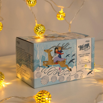 Гирлянда «Нить» Luazon Lighting, 4 м, 8 режимов, теплый белый, шарики, 20 LED, IP20, 220 В Гирлянда «Нить» Luazon Lighting, 4 м, 8 режимов, теплый белый, шарики, 20 LED, IP20, 220 В