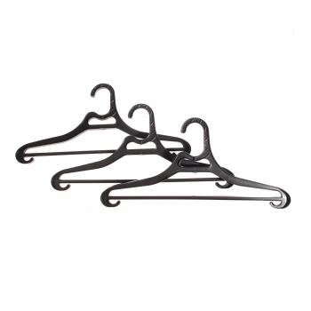 Плечики-вешалка для одежды пластм. НАБОР 3шт р-р 48-50 арт.318 ("Полимербыт")*1/20