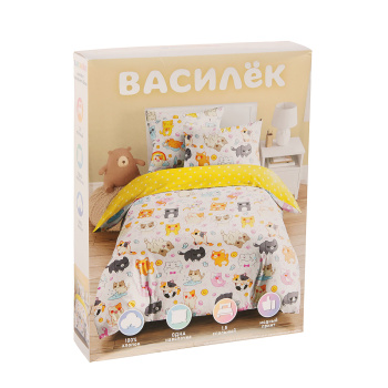 Постельное белье детское 1,5сп поплин Тинейджер Василек 71074/1 Только для котиков *1/7 Постельное белье детское 1,5сп поплин Тинейджер Василек 71074/1 Только для котиков *1/7