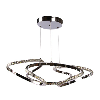 Люстра 8896/150W Chrome 600 мм 3 реж., пульт S=20м2 VERNER LIGHTING *1