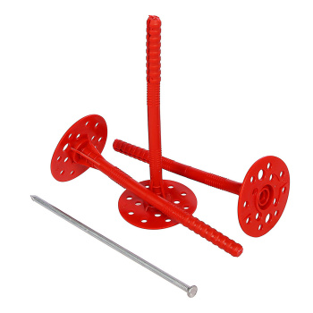 Дюбель 10х180 мм для теплоизоляции BROZEX, метал. гвоздь IZM, 30 шт.