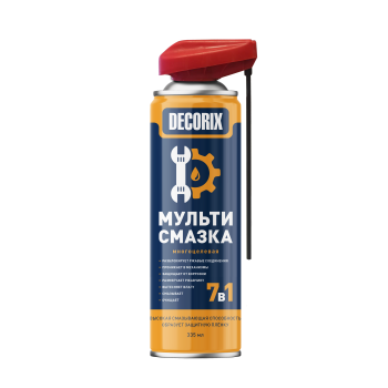 Смазка многофункциональная 7в1 со smart-распылителем 335мл арт.0420-02 DA DECORIX *1/12 Смазка многофункциональная 7в1 со smart-распылителем 335мл арт.0420-02 DA DECORIX *1/12
