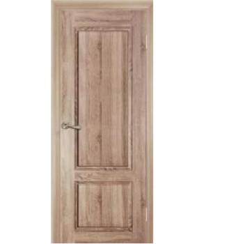 Дверное полотно глухое Двери Гуд ДЕКА, 2000х600х38 мм, дуб светлый
