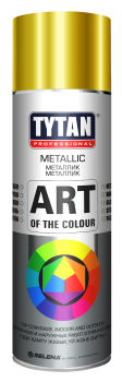 Эмаль-аэрозоль 520 мл TYTAN Professional, золото, металлик