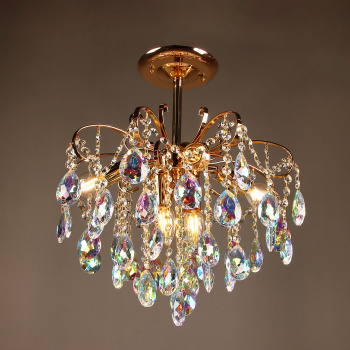 Люстра 6018 Gold 400 мм Е14 S=16м2 VERNER LIGHTING *1