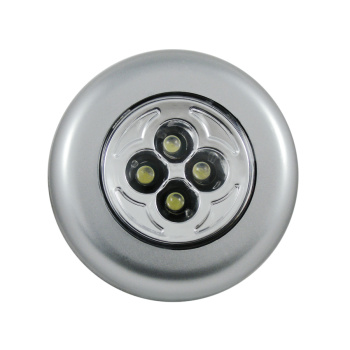 Светильник Старт PL- 4led С1 серебро (пушлайт) *1/40