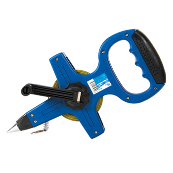 Рулетка 50м пластм.корпус геодезийная стальн.лента T4P (арт.2502150) *1/10