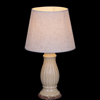 Лампа настольная 02016-0.7-01ZT (керамика+абажур) *1/24