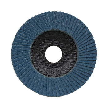 Круг шлифовальный лепестковый торцевой 125*22,23мм ZA120 оксид циркония TYTAN *10/200