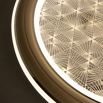 Светильник светодиодный акриловый 400мм 80W 9527A/40W 3 реж., пульт S=20м2 VERNER LIGHTING *1