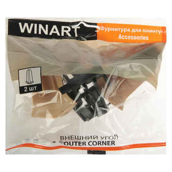 Угол наружный Wimar, 58 мм, 815 дуб толедо, 2 шт.