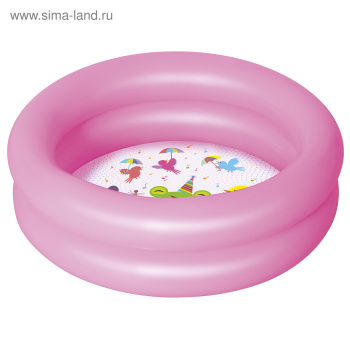 Бассейн надувной круглый 61*15 см Round 2-Ring Kiddie Bestway (51061) Бассейн надувной круглый 61*15 см Round 2-Ring Kiddie Bestway (51061)