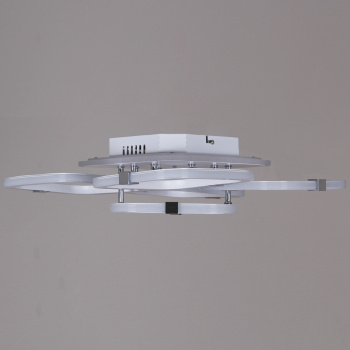 Светильник потолочный светодиодный 06321-3.3-05 WH+CR (RGB) LED 118W 3000-6000К ПДУ+диммер S=22м2 *1