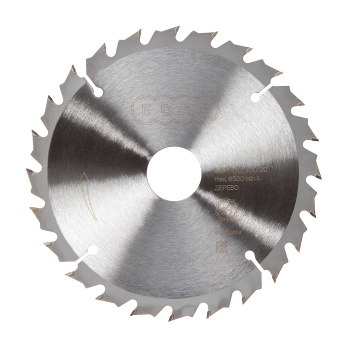 Диск пильный 165*30/20мм 24 зубьев по дереву (810010004) EDGE PATRIOT *1/10