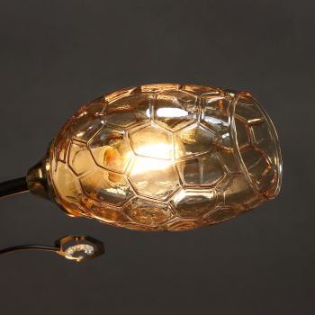 Люстра 01364-0.3-06 BK+FGD Е14 S=36м2  *1