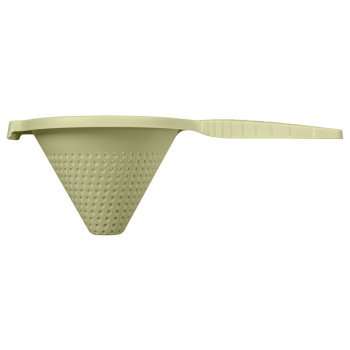 Сито-дуршлаг фильтровальное, с ручкой пластм. д.150мм Зеленый 434256609 ( "Бытпласт") *1/12