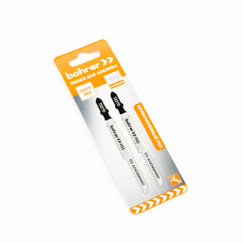 Пилки для лобзика по алюминию 75мм шаг3,0мм фигур. рез (2шт) T227D арт37402274 Bohrer *10/100/600