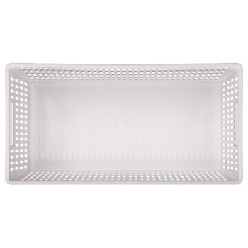 Корзина для хранения пластм. "Simplify" 274х140х138мм 4,5л Св.-беж арт 435250834 ("Бытпласт") *1/24