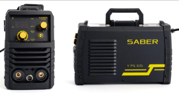 Аппарат сварочный инвертор полуавтомат 20А/175А электрод 3,0мм проволока 1,0мм 7,4кВт 175 GS SABER*1