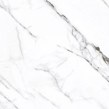 Керамогранит 1.44 м² CB6Y021PA, 600x600x8 мм, полированный, белый мрамор