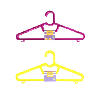 Плечики-вешалка для одежды пластм. Детские НАБОР 3шт р-р 40-42 арт.236 ("Полимербыт") *1/32